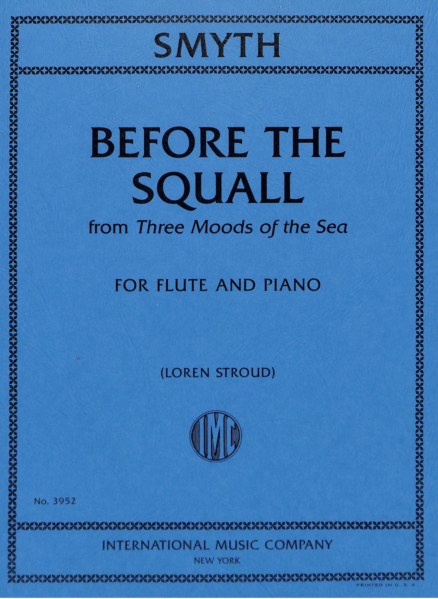 Smyth, E :: Before the Squall from 'Three Moods of the Sea'