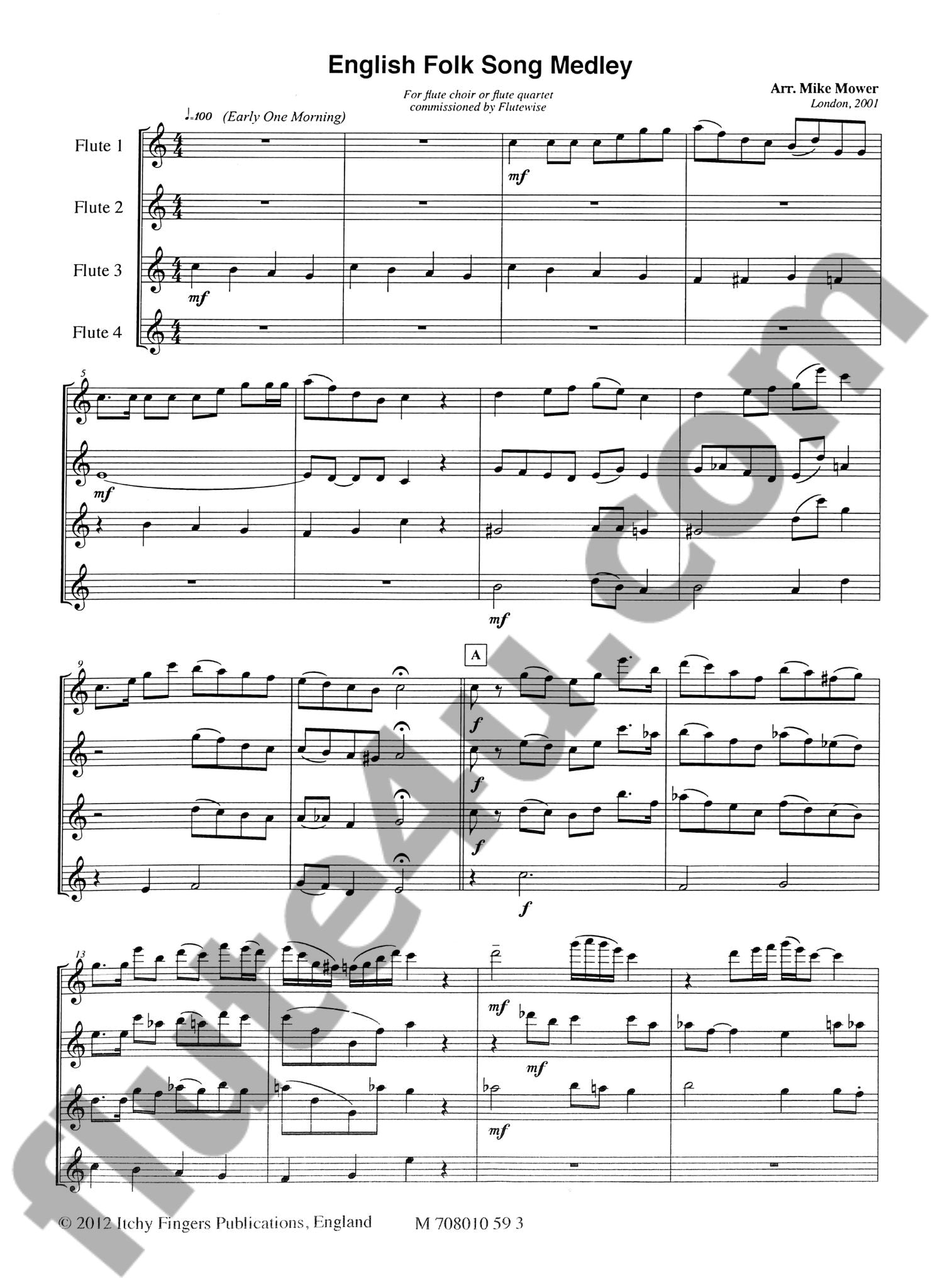 Mower, M :: English Folk Song Medley
