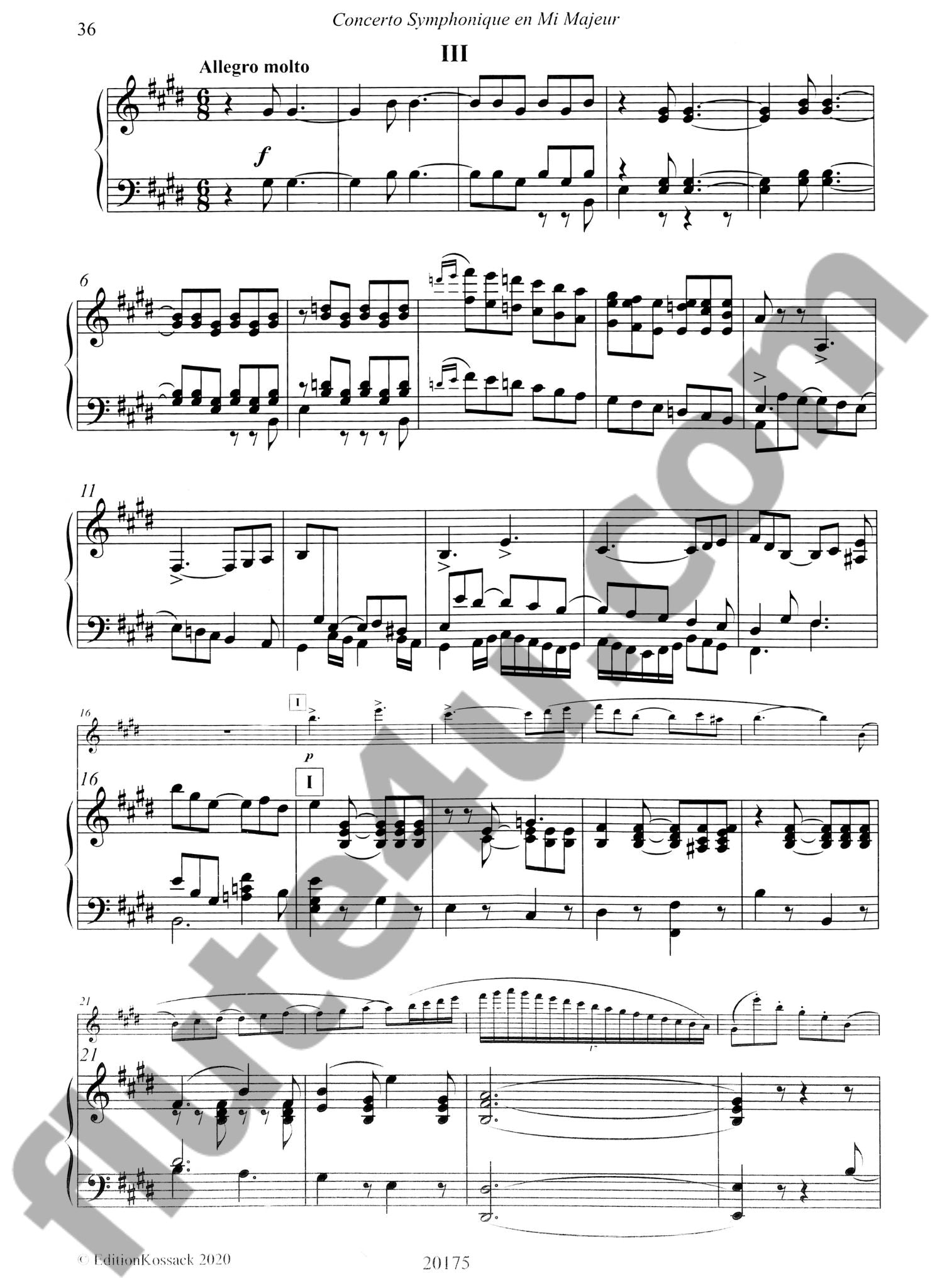 Waelput, H :: Concerto Symphonique