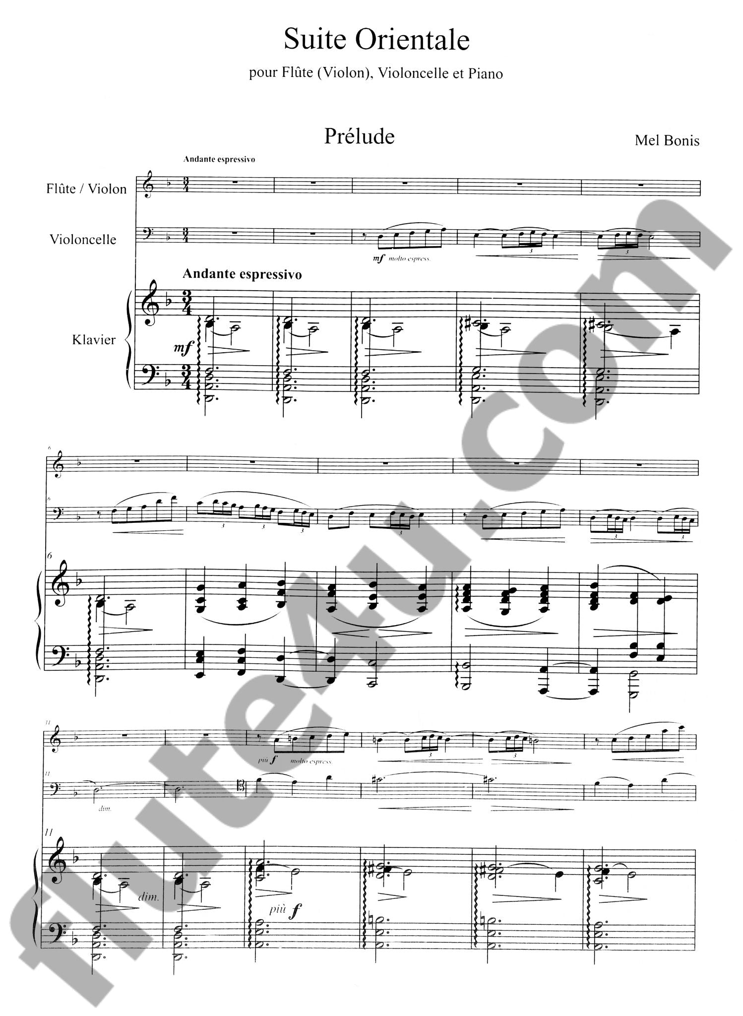 Bonis, M :: Suite Orientale