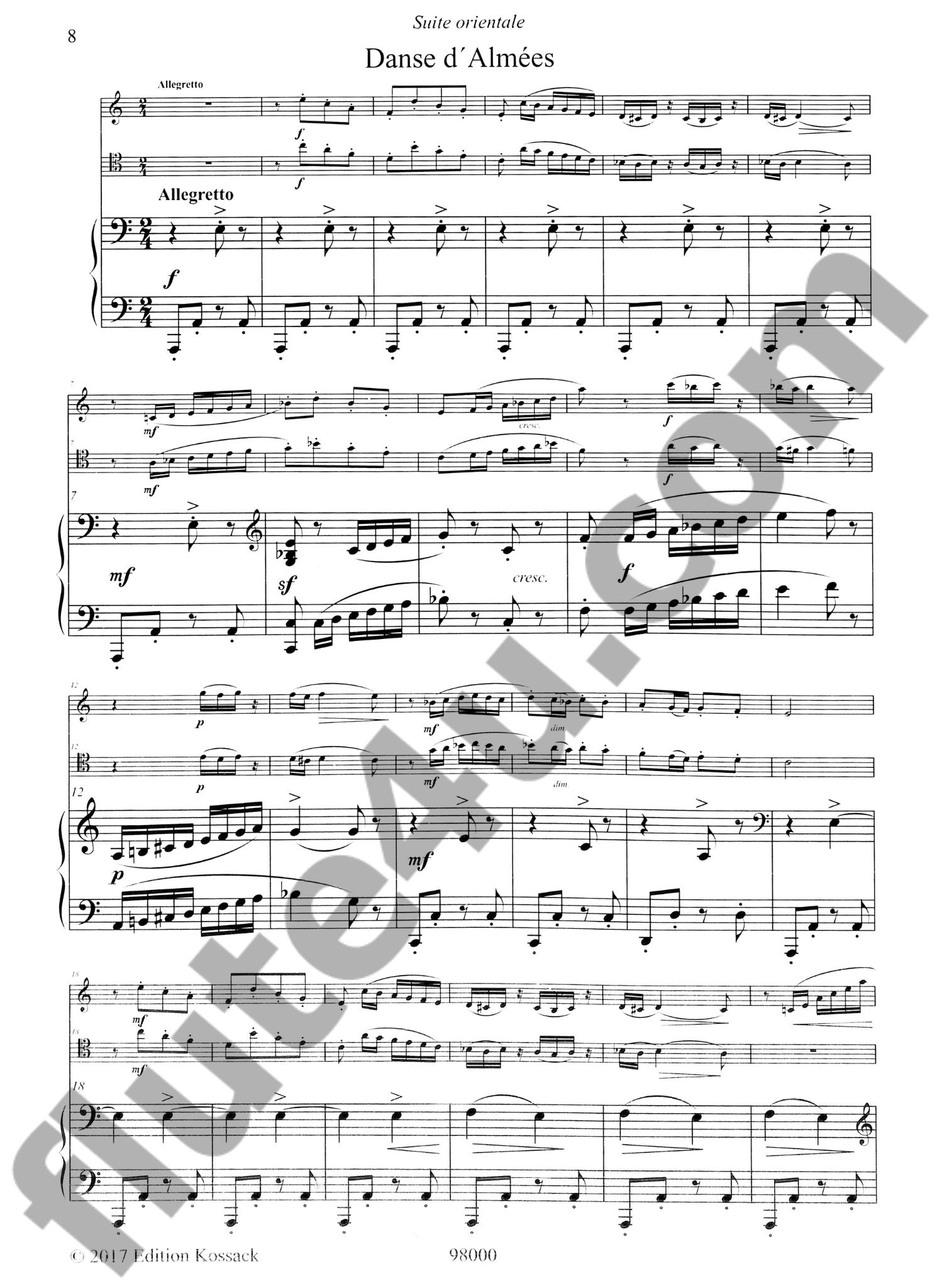 Bonis, M :: Suite Orientale