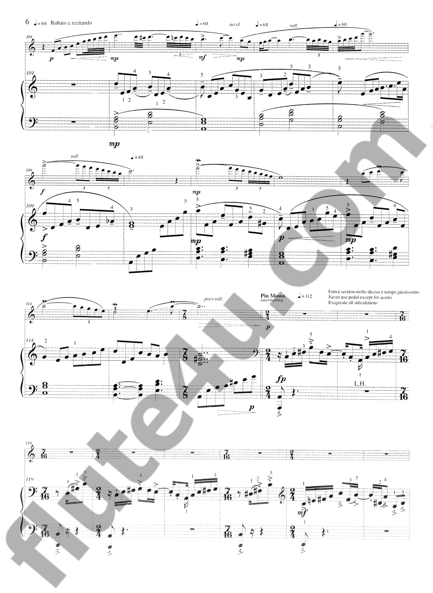 del Aguila, M :: Piano Rolls Flute