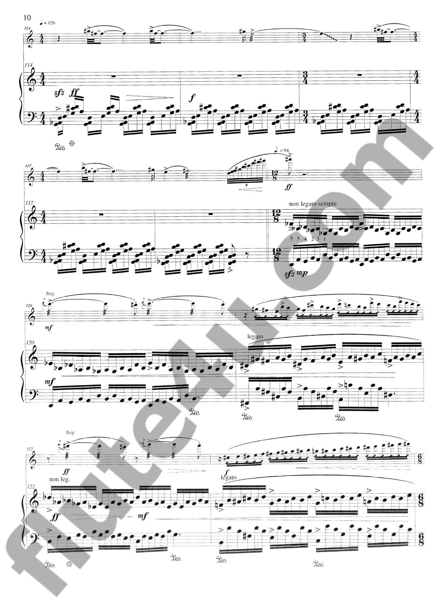 del Aguila, M :: Torrential Raindance, op. 136