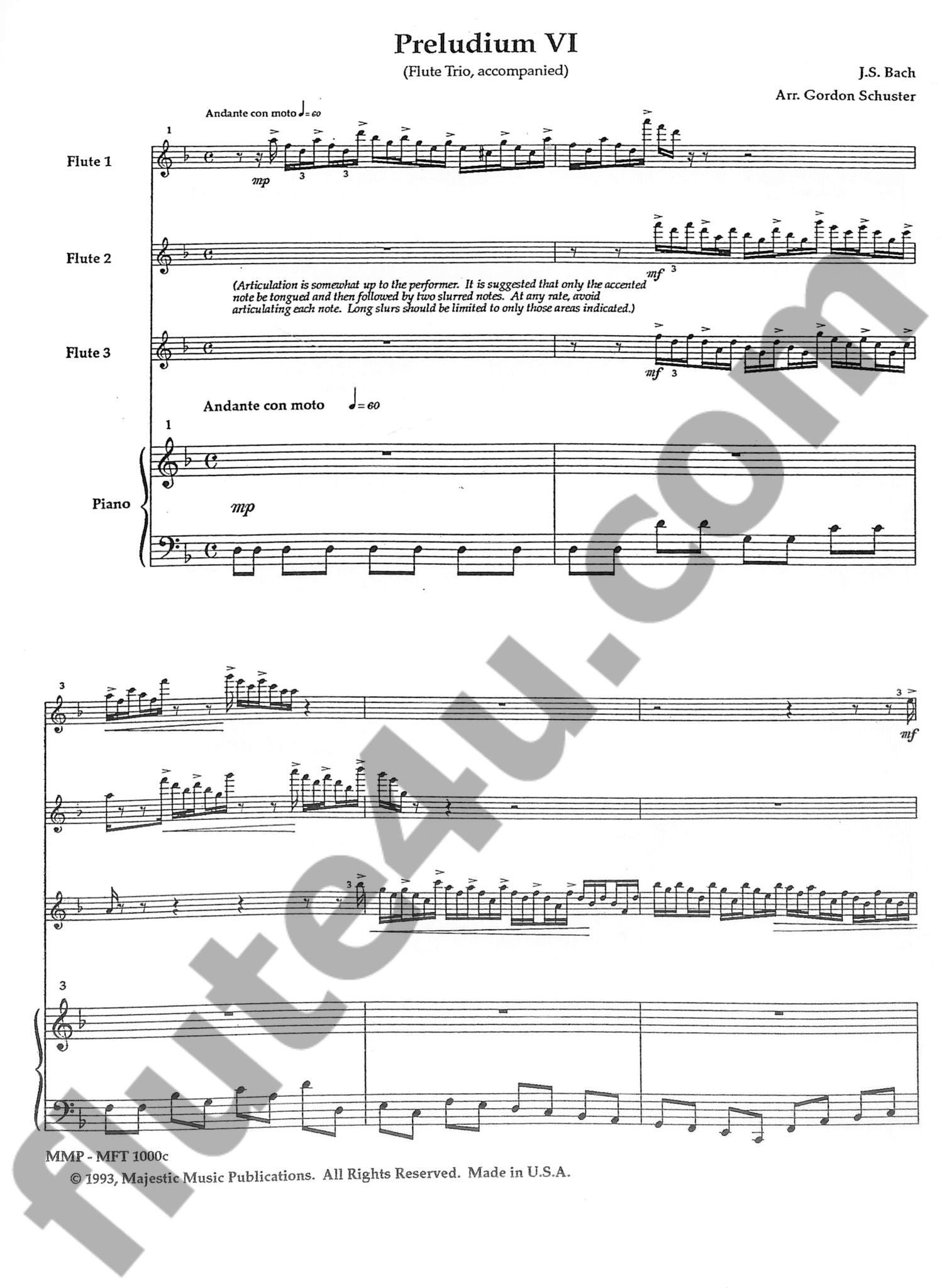 Various :: Majestic Flute Trios Vol. 1