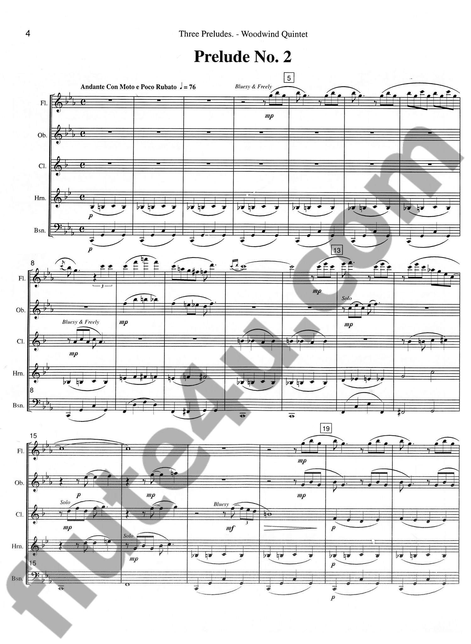 Gershwin, G :: Three Preludes