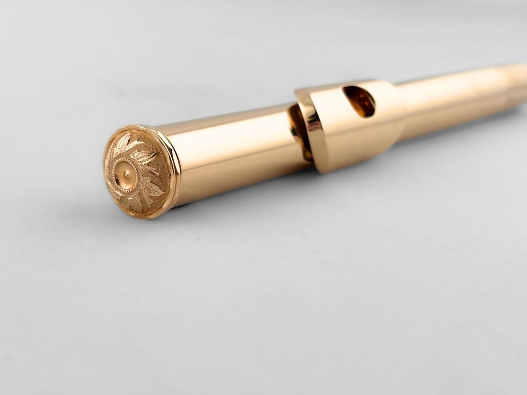 Miyazawa Flute Cresta 14k Gold with Sterling Silver Mechanism (New) - Priced on Request