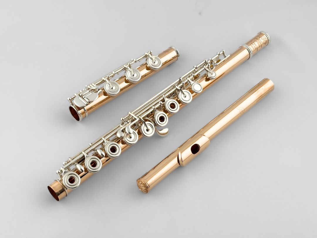 Miyazawa Flute Cresta 14k Gold with Sterling Silver Mechanism (New) - Priced on Request