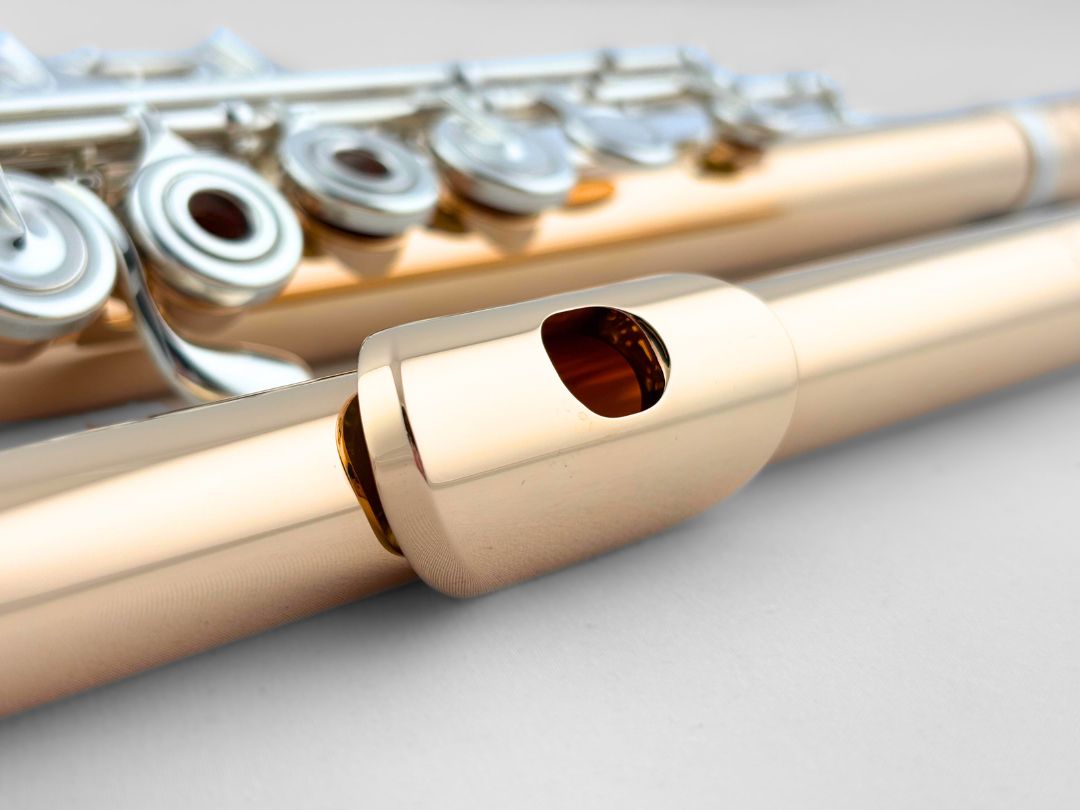 Miyazawa Flute Cresta 14k Gold with Sterling Silver Mechanism (New) - Priced on Request