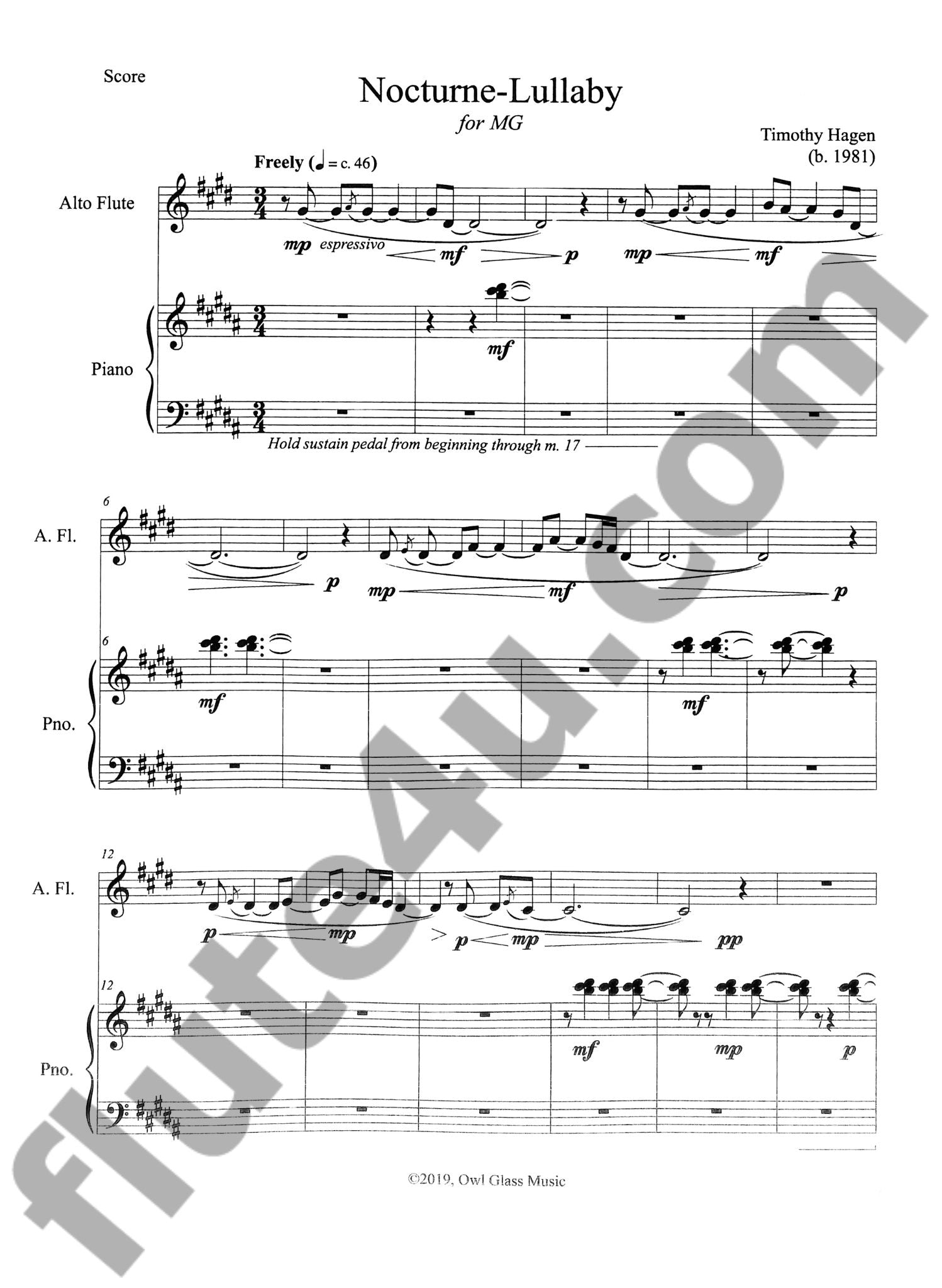 Hagen, T :: Nocturne-Lullaby