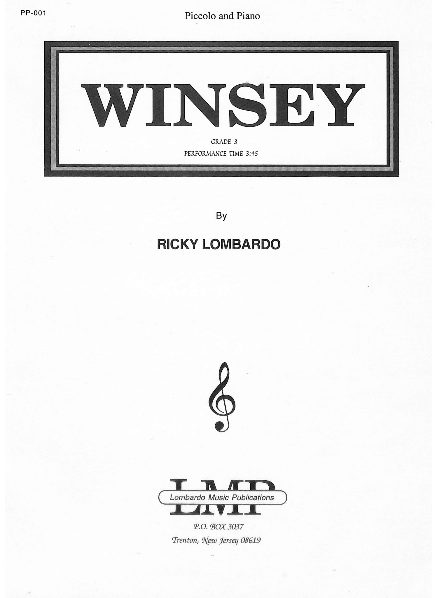 Lombardo, R :: Winsey