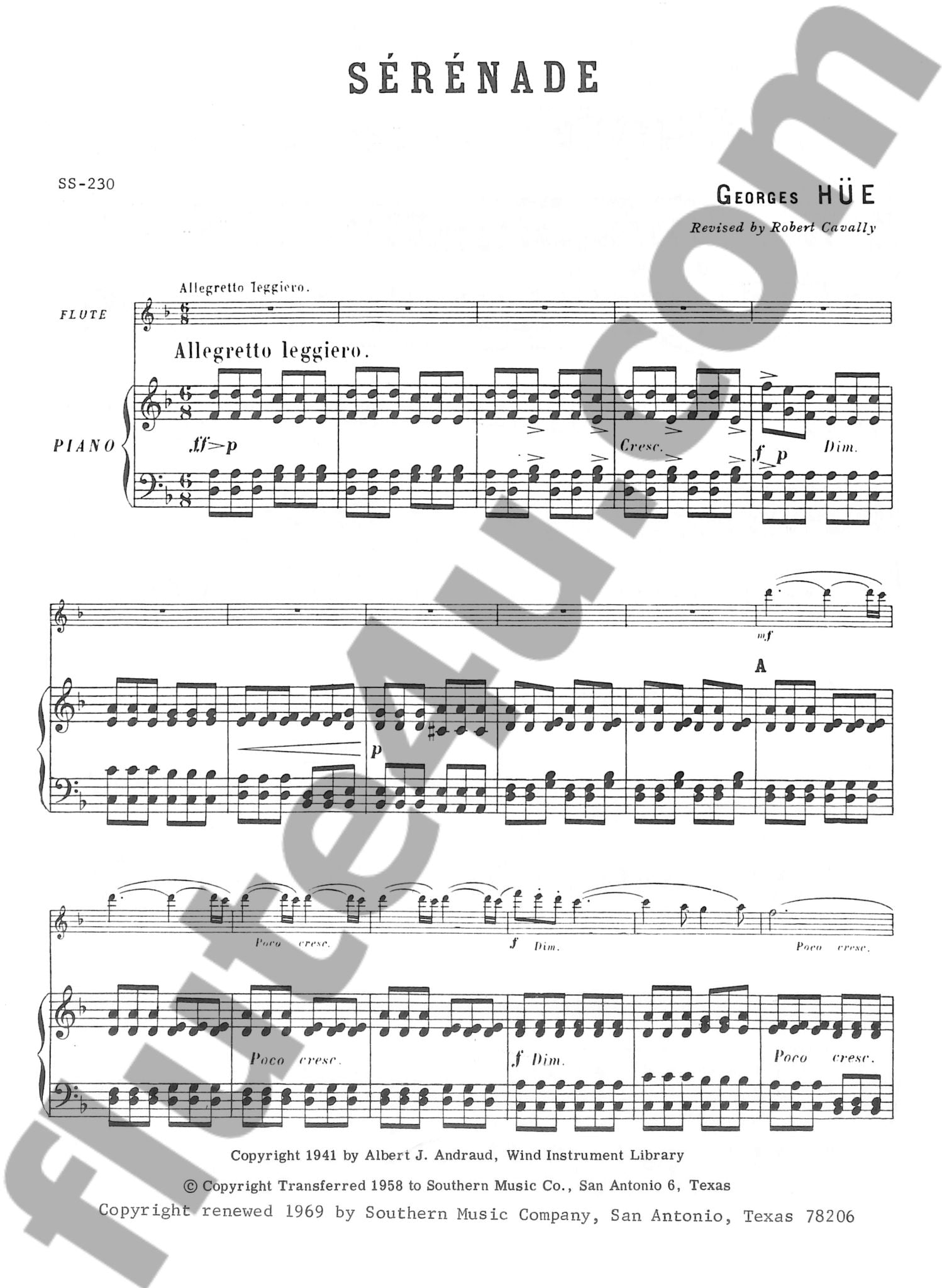 Hue, G :: Serenade