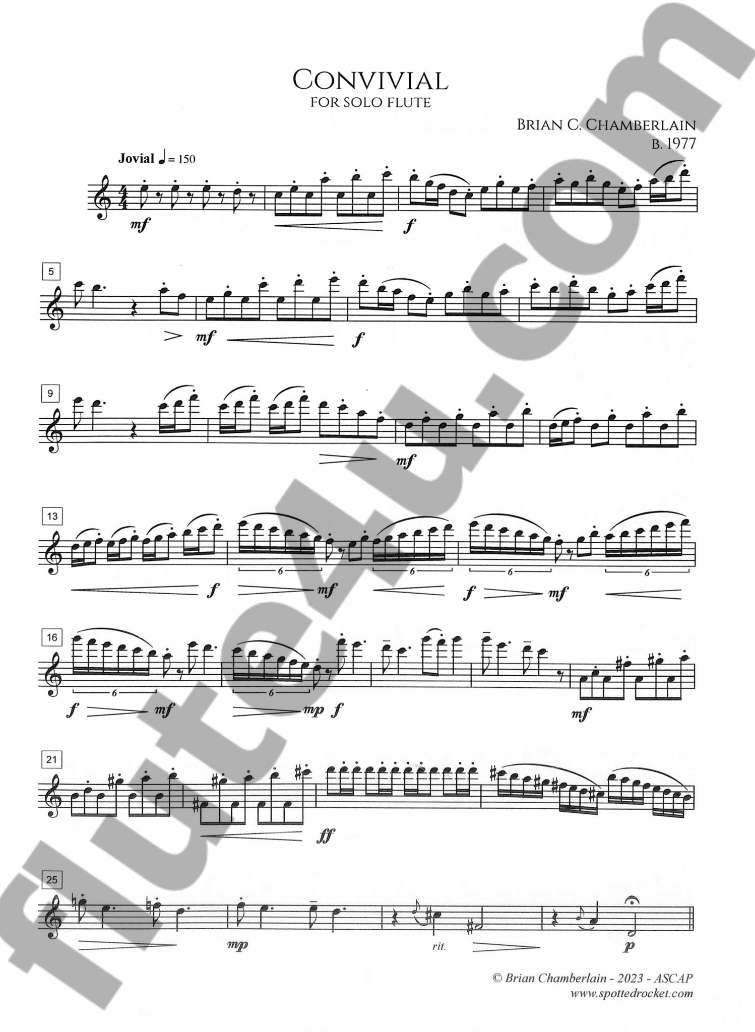 Chamberlain, B :: Convivial