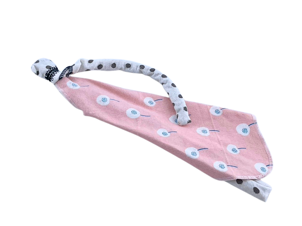 Flannel Curved Head Flute Swab