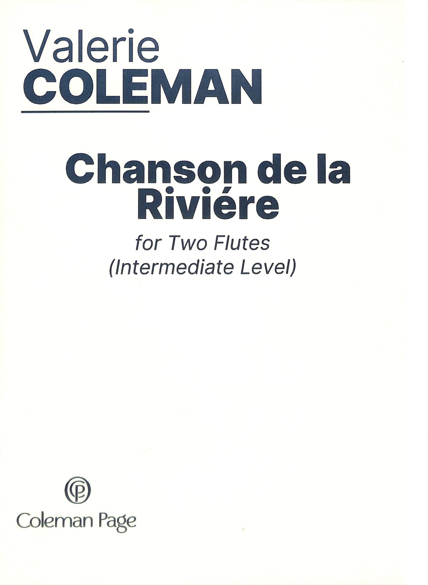 Coleman, V :: Chanson de la Riviere