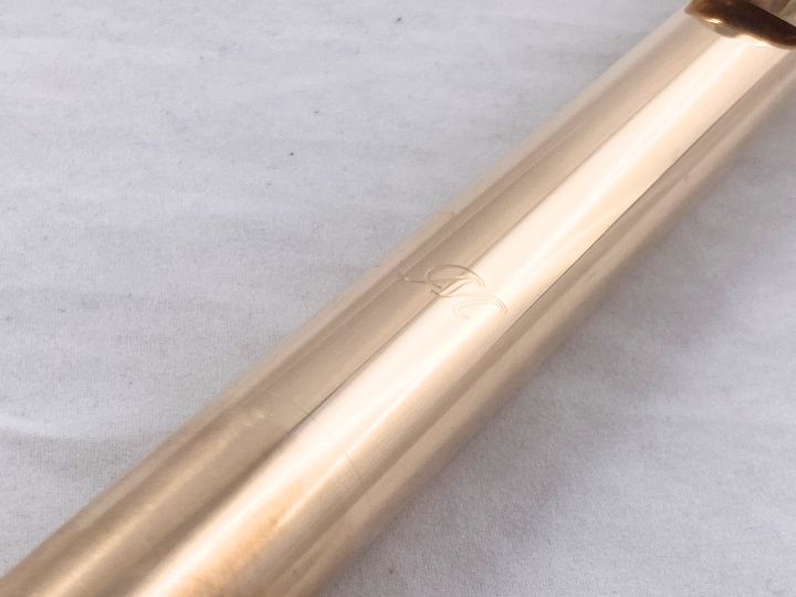 Headjoint - Miyazawa 9k Gold MZ9 with Platinum Riser and Engraved 14k Crown (Pre-Owned)
