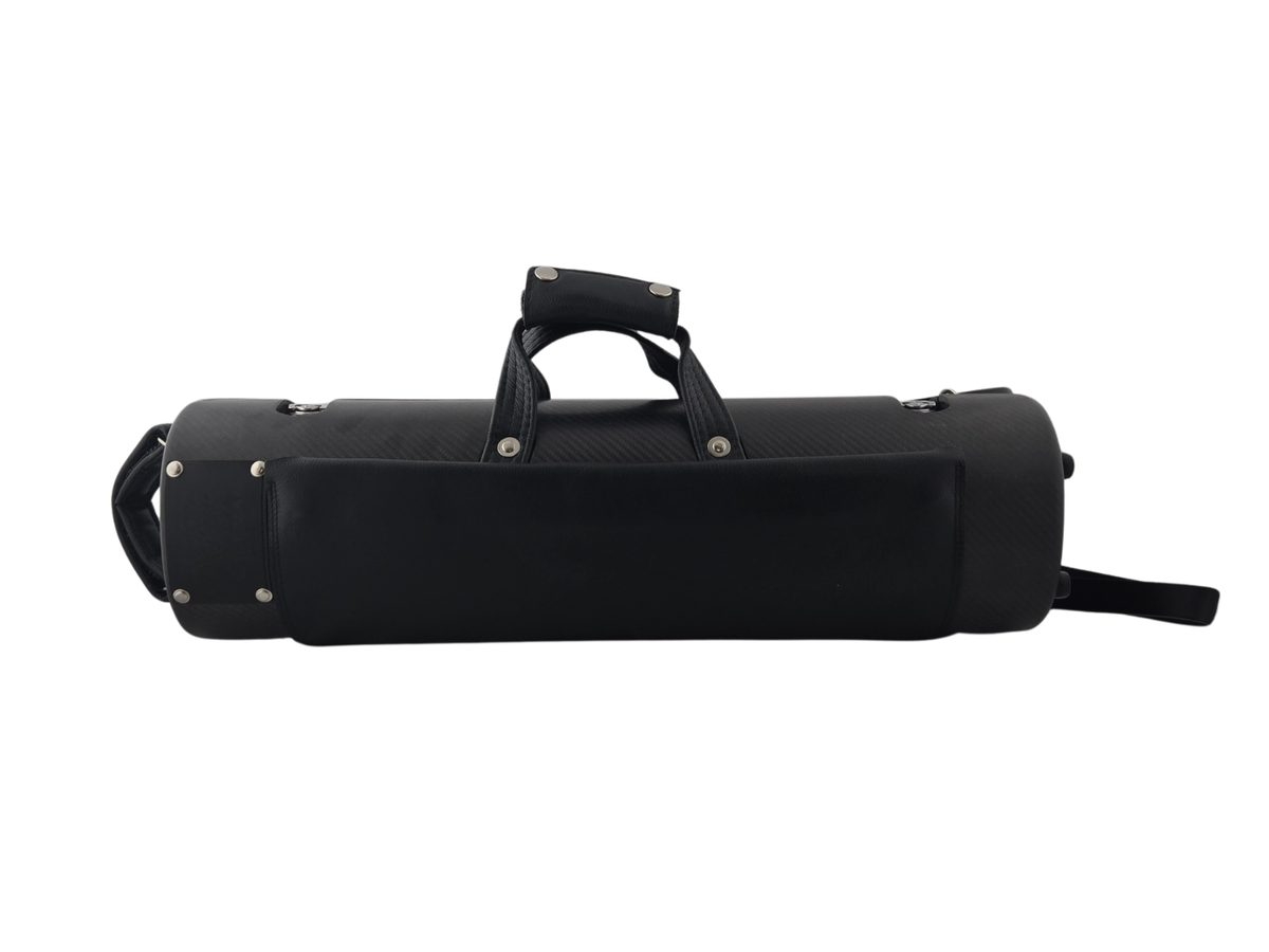 Wiseman Carbon Fiber Triple Case - C Flute, Piccolo, Straight Head Alto