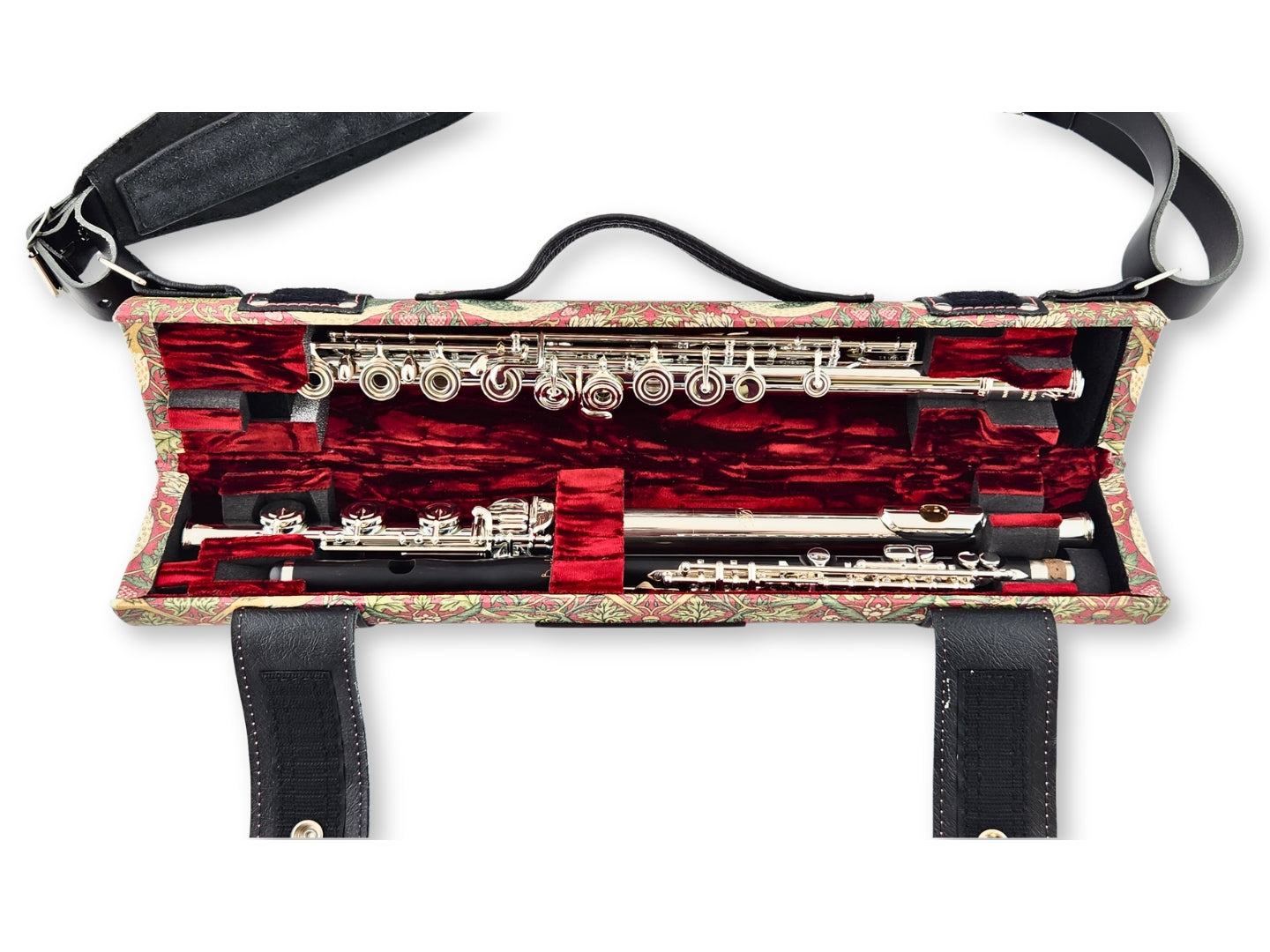 Wiseman William Morris Flute & Piccolo Combo Case