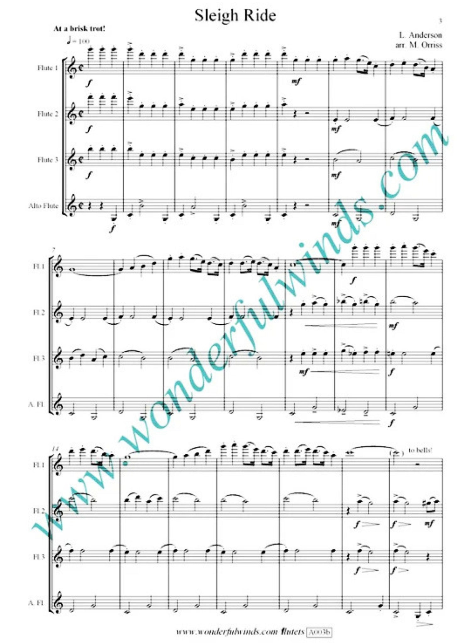 Anderson, L :: Sleigh Ride