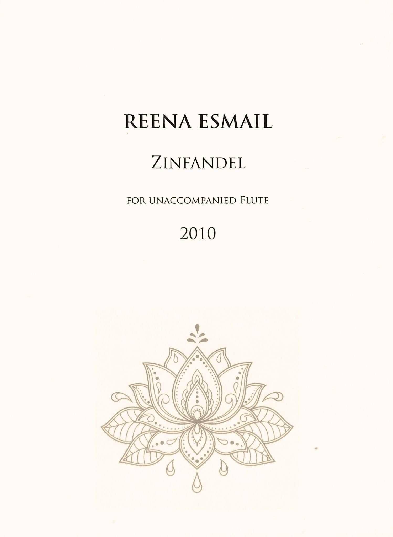 Esmail, R :: Zinfandel