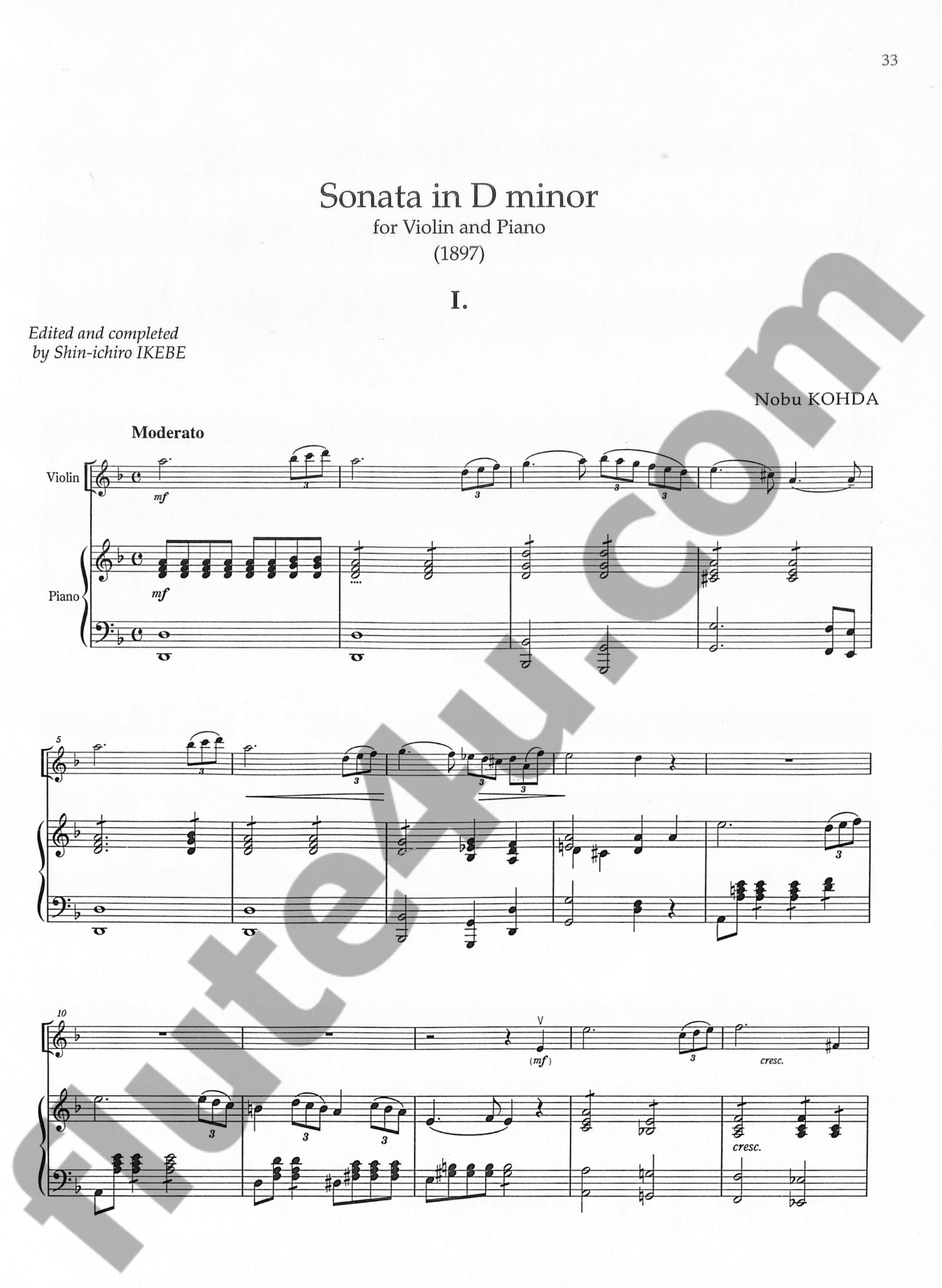 Kohda, N :: Two Sonatas