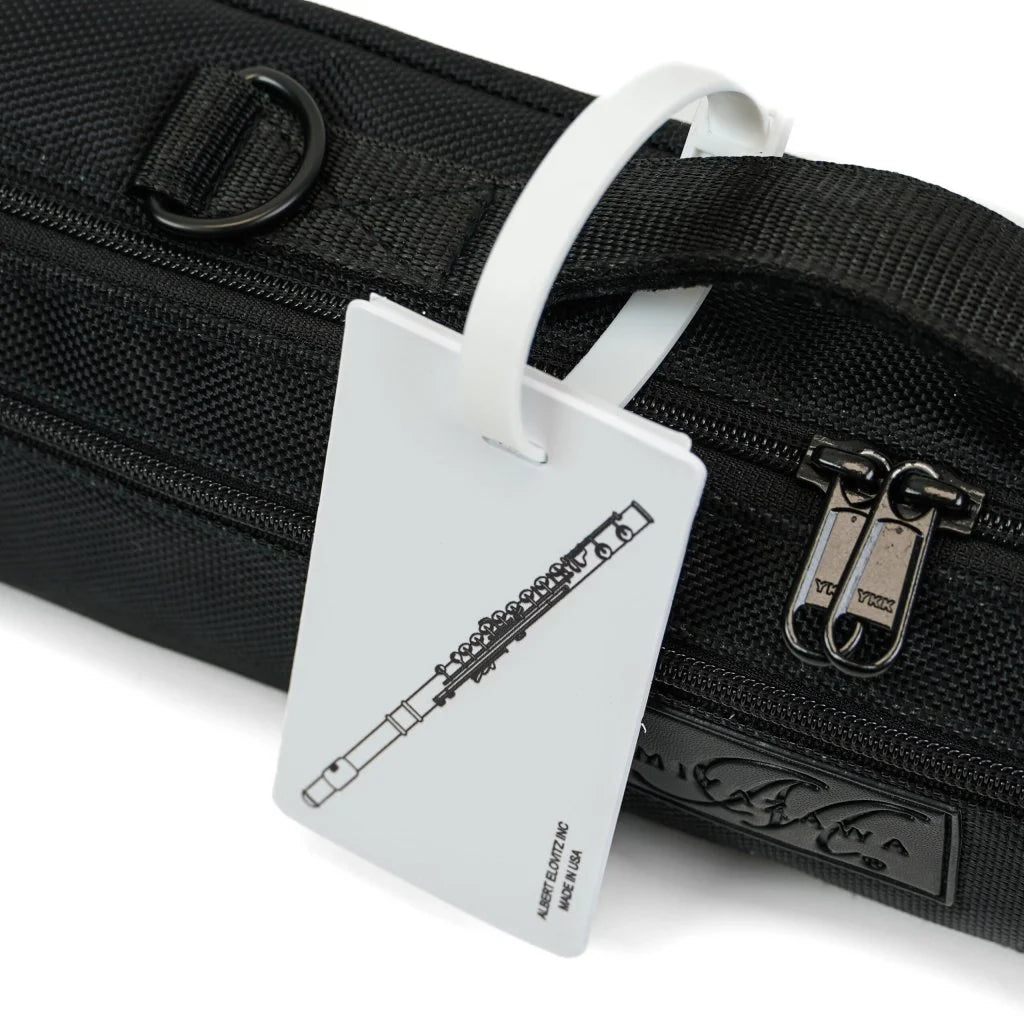 ID Tag - Flute White