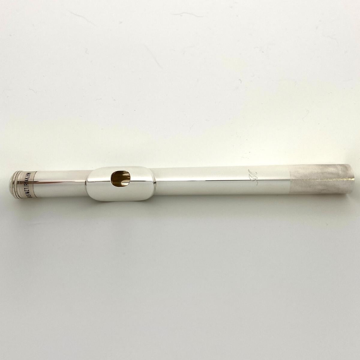 Miyazawa Headjoint MZ7, Heavy Wall, w/ 14K Gold Riser