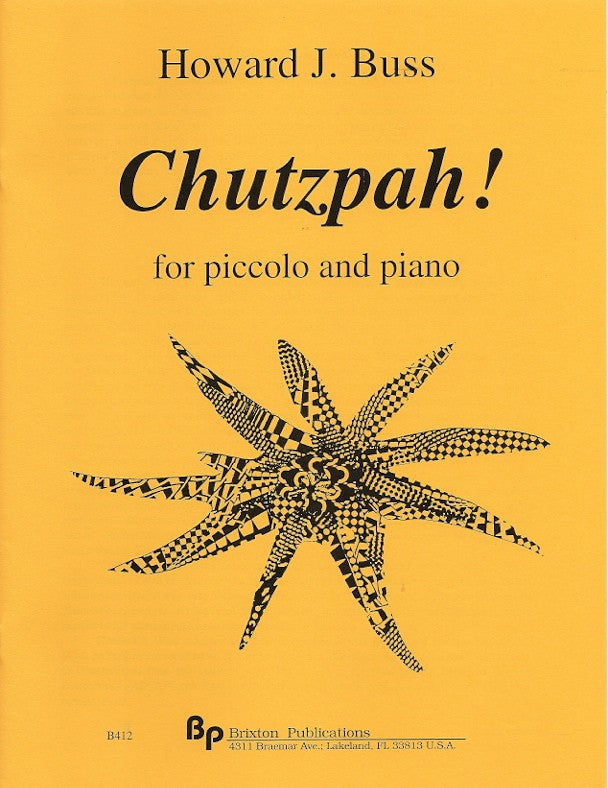 Buss, HJ :: Chutzpah!