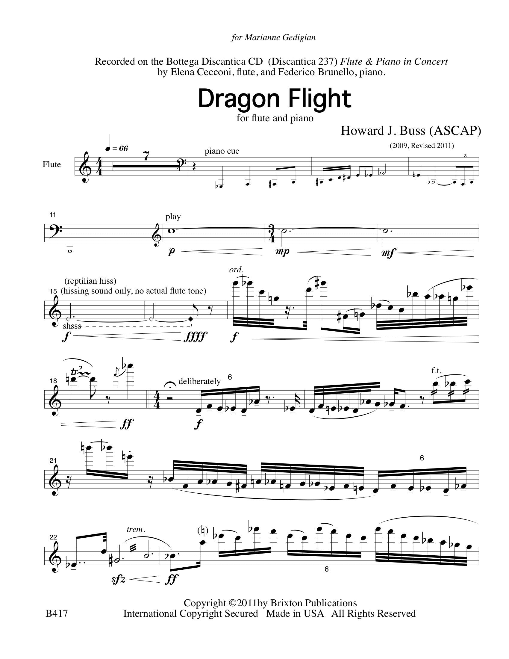 Buss, HJ :: Dragon Flight