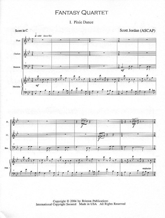 Jordan, S :: Fantasy Quartet