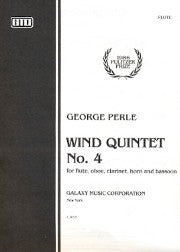Perle, G :: Wind Quintet No. 4