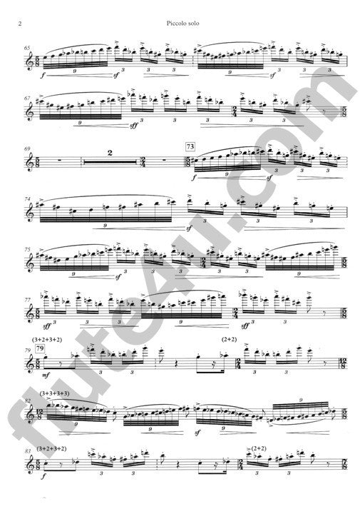 Desimpelaere, E :: Concerto for Piccolo and Orchestra