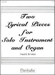 Binckes, FB :: Two Lyrical Pieces for Solo Instrument and Organ
