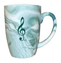 Mug - Marbleized Treble Clef
