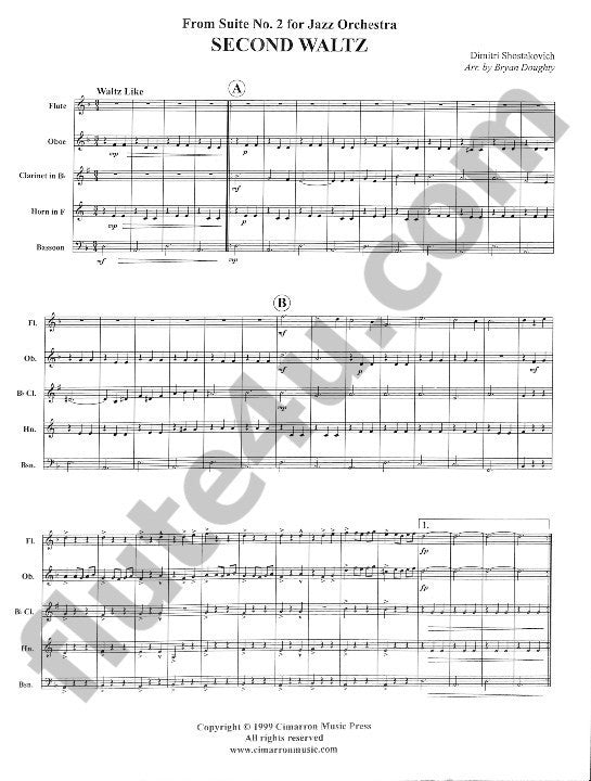 Shostakovich, D :: Second Waltz
