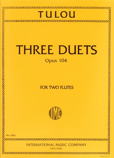 Tulou, J-L :: Three Duets op. 104