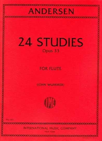 Andersen, J :: 24 Studies op. 33