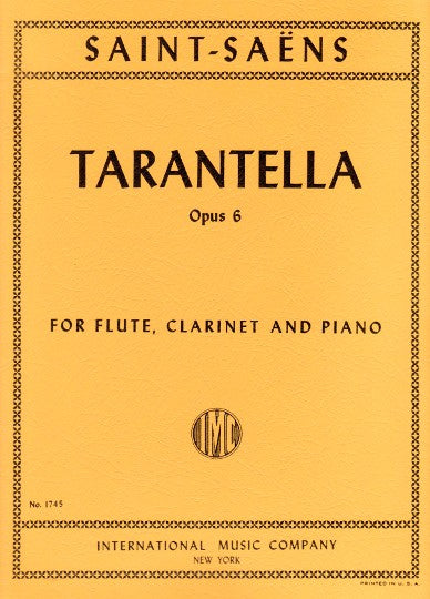Saint-Saens, C :: Tarantelle op. 6