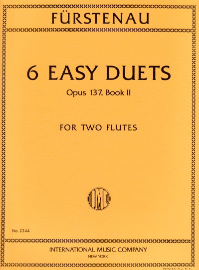 Furstenau, A :: 6 Easy Duets op. 137, Book II