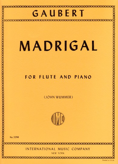 Gaubert, P :: Madrigal