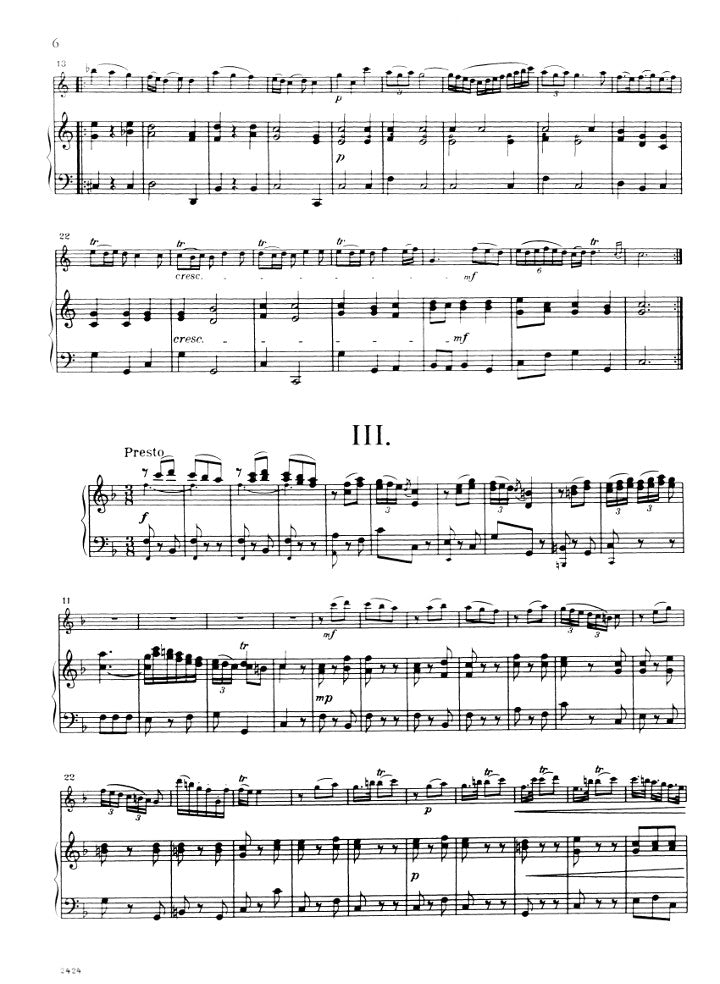 Tartini, G :: Concerto in F Major