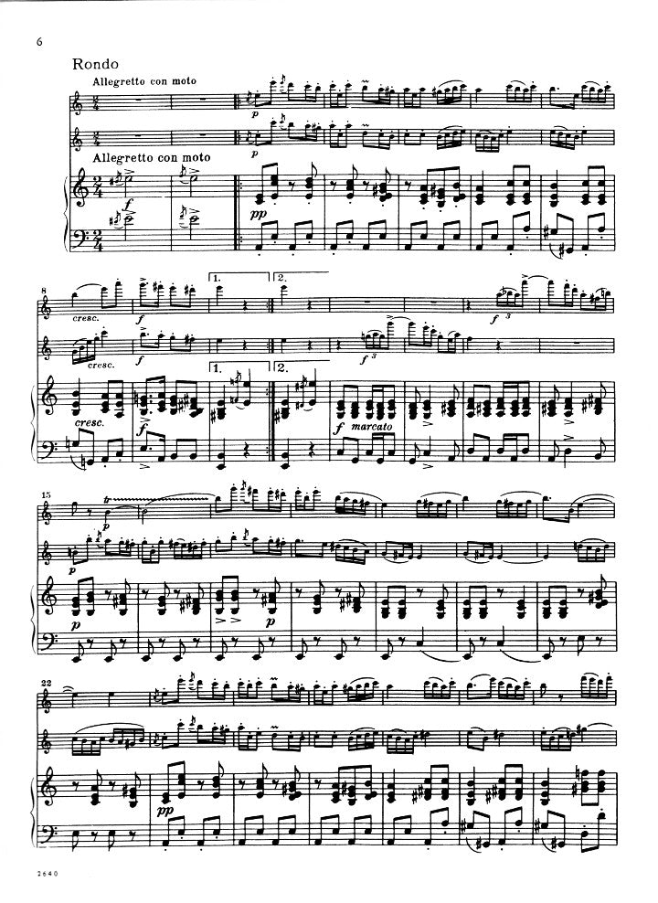 Doppler, F :: Andante and Rondo op. 25