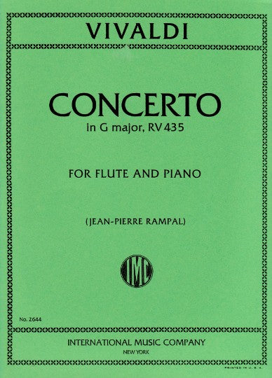 Vivaldi, A :: Concerto in G major, RV 435