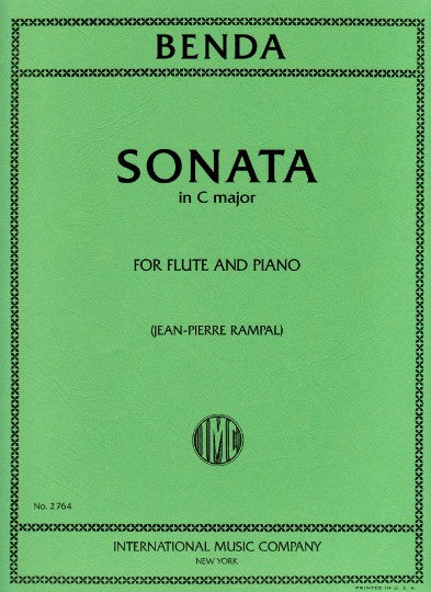 Benda, F :: Sonata in C Major