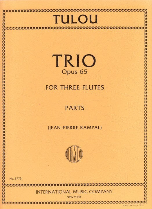 Tulou, J-L :: Trio, Opus 65