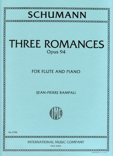 Schumann, R :: Three Romances op. 94