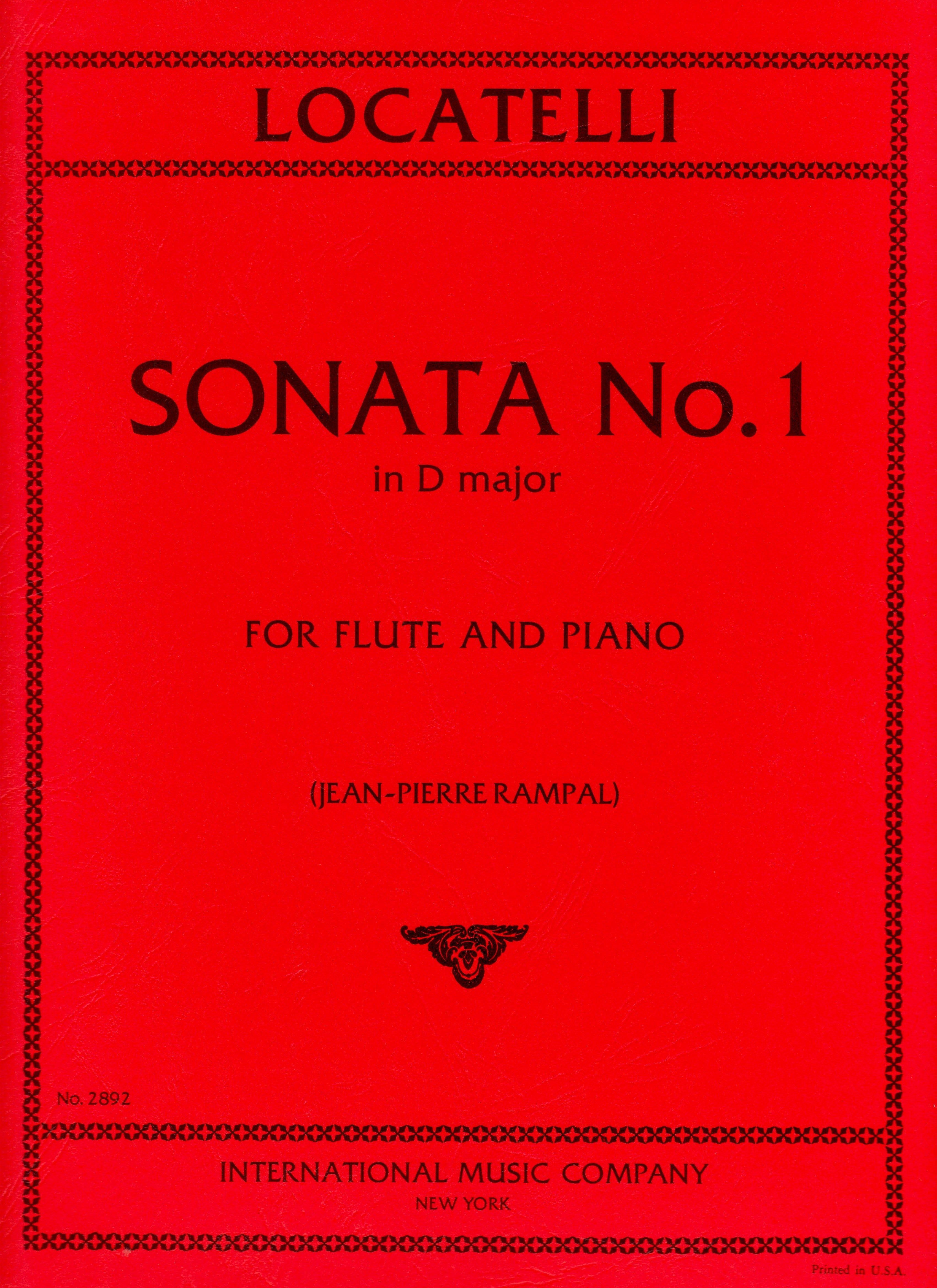 Locatelli, P :: Sonata No. 1 in D major