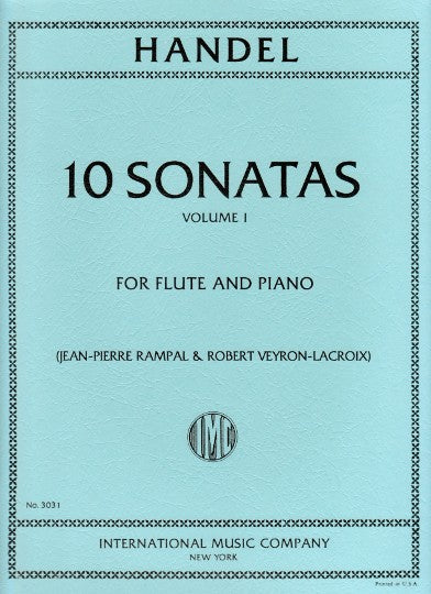 Handel, GF :: 10 Sonatas Volume 1