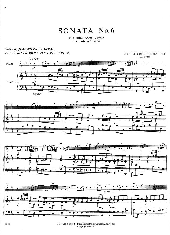 Handel, GF :: 10 Sonatas Volume II