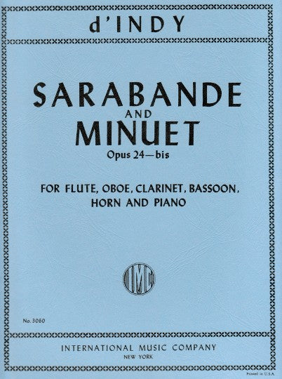 d'Indy, V :: Sarabande and Minuet