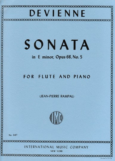 Devienne, F :: Sonata in E minor, op. 68, No. 5